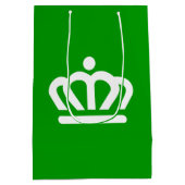 Vlag van Charlotte, North Carolina Medium Cadeauzakje (Achterkant)