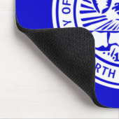 Vlag van Charlotte, North Carolina Muismat (Hoek)