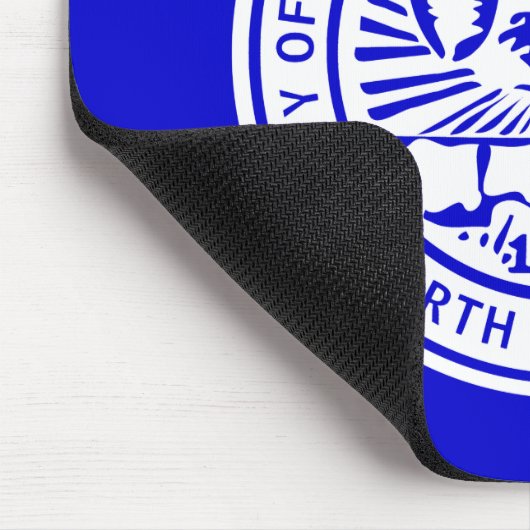 Vlag van Charlotte, North Carolina Muismat (Hoek)