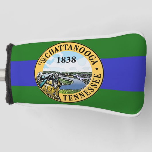 vlag van Chattanooga Golfheadcover (Voorkant)
