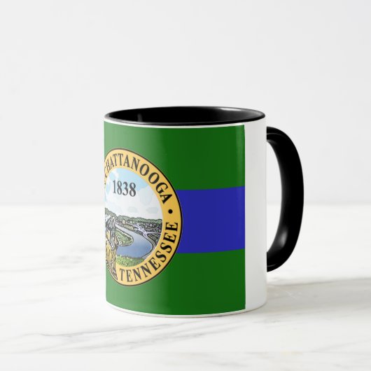 vlag van Chattanooga Mok (Voorkant rechts)