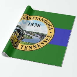 Vlag van Chattanooga (Tennessee) Cadeaupapier