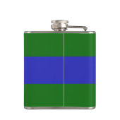 Vlag van Chattanooga, Tennessee Flask Heupfles (Achterkant)