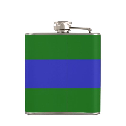 Vlag van Chattanooga, Tennessee Flask Heupfles (Achterkant)