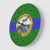 Vlag van Chattanooga, Tennessee Grote Klok (Hoek)