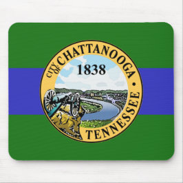 Vlag van Chattanooga (Tennessee) Muismat