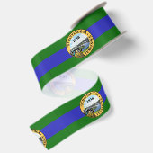 Vlag van Chattanooga (Tennessee) Satijnen Lint (Achterkant)