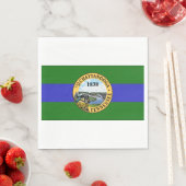 Vlag van Chattanooga (Tennessee) Servet (Insitu)