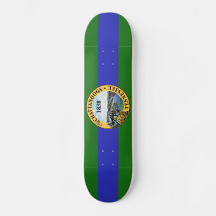 Vlag van Chattanooga, Tennessee Skateboard