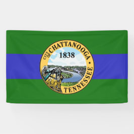 Vlag van Chattanooga (Tennessee) Spandoek