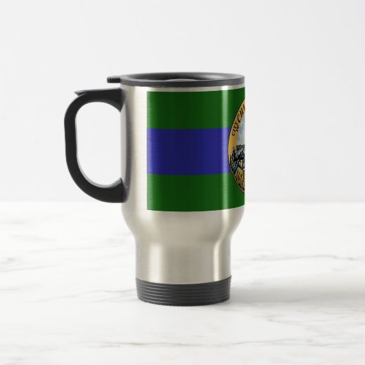 Vlag van Chattanooga, Tennessee Travel Mug Reisbeker (Links)