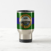 Vlag van Chattanooga, Tennessee Travel Mug Reisbeker (Center)