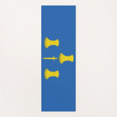 Vlag van Cheshire (Verenigd Koninkrijk) Yogamat (Voorkant)