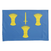 Vlag van Cheshire (VK) Kussensloop (Voorkant-Rechts)