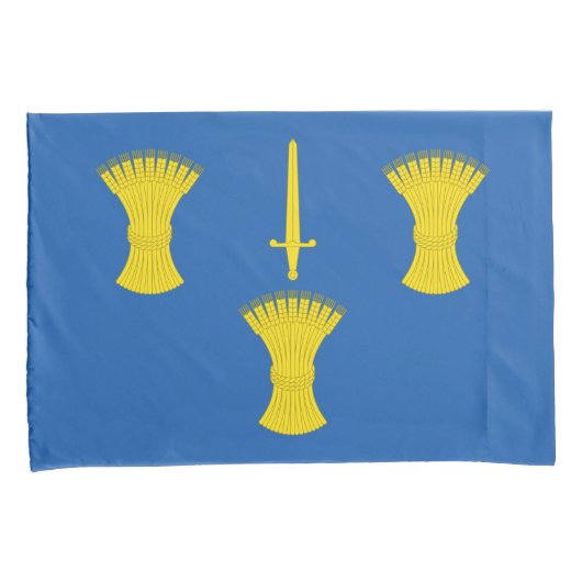 Vlag van Cheshire (VK) Kussensloop (Voorkant-Rechts)