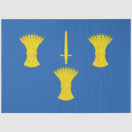 Vlag van Cheshire (VK) Tissuepapier
