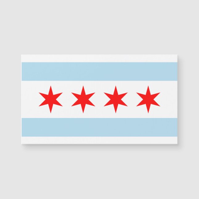 Vlag van Chicago (Voorkant)