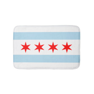 vlag van Chicago Badmat