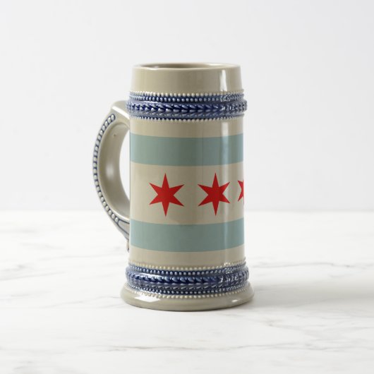 Vlag van Chicago Bierpul (Voorkant links)