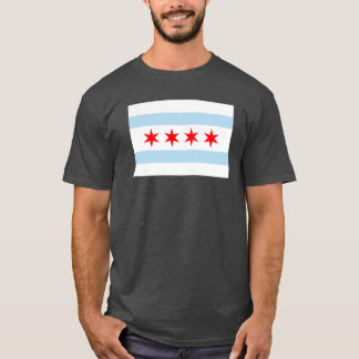 Vlag van Chicago Blizzard Blue T-shirt