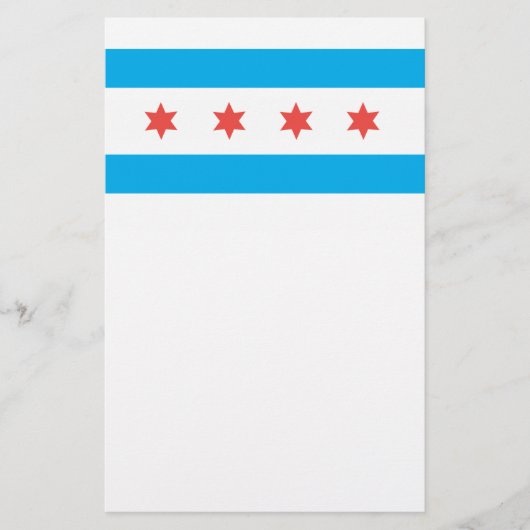 vlag van Chicago Briefpapier (Voorkant)