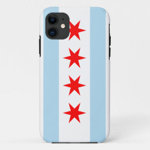 Vlag van Chicago Case-Mate iPhone Case
