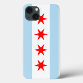 Vlag van Chicago Case-Mate iPhone Case (Achterkant)