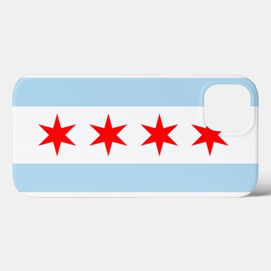 Vlag van Chicago Case-Mate iPhone Case (Achterkant (horizontaal))