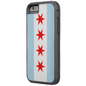 Vlag van Chicago Case-Mate iPhone Case (Achterkant Links)