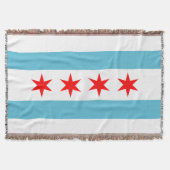 vlag van Chicago Deken (Voorkant)