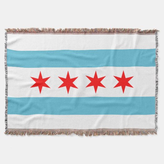 vlag van Chicago Deken (Voorkant)