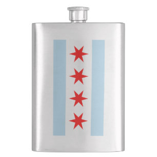 Vlag van Chicago Flacon