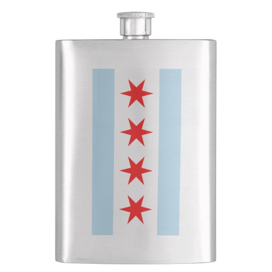 Vlag van Chicago Flacon (Voorkant)