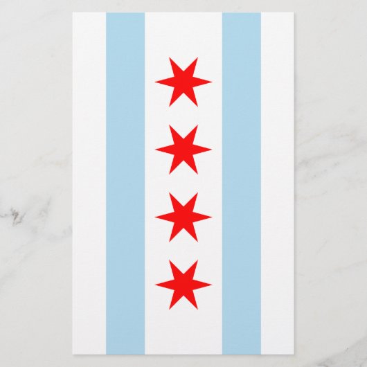 Vlag van Chicago Flyer (Voorkant)