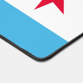 Vlag van Chicago, Illinois Bureaumat (Hoek)