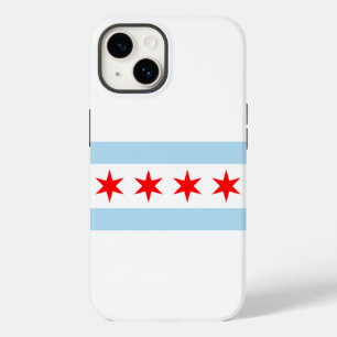Vlag van Chicago, Illinois Case-Mate iPhone 14 Hoesje