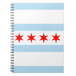 Vlag van Chicago, Illinois Notitieboek