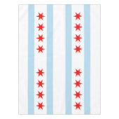 Vlag van Chicago, Illinois Tablecloth Tafelkleed (Voorkant)
