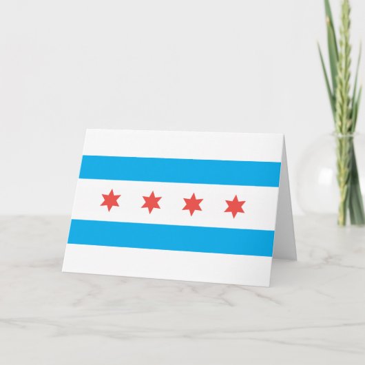 vlag van Chicago Kaart (Voorkant)