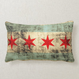 vlag van Chicago Kussen