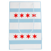vlag van Chicago Medium Cadeauzakje (Achterkant)