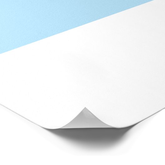 Vlag van Chicago Print (Hoek)