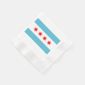 vlag van Chicago Servet (Hoek)