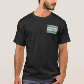 vlag van Chicago T-shirt (Voorkant)