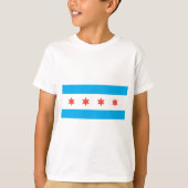 vlag van Chicago T-shirt (Voorkant)
