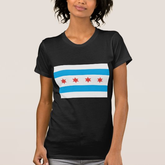 vlag van Chicago T-shirt (Voorkant)