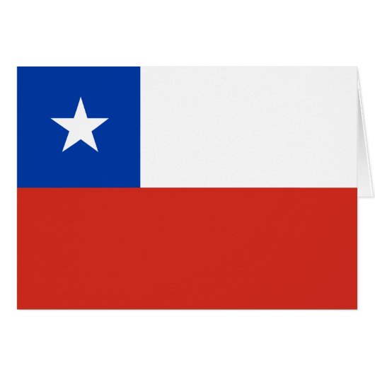 Vlag van Chili (Voorkant Horizontaal)