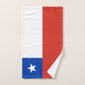 Vlag van Chili Bad Handdoek (Handdoek)