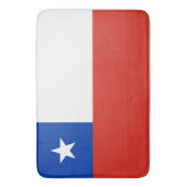 Vlag van Chili Badmat (Voorkant Verticaal)