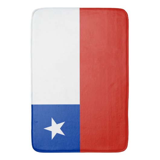 Vlag van Chili Badmat (Voorkant Verticaal)